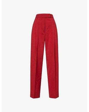 RÓHE Frames Daria Tapered Wool Trousers