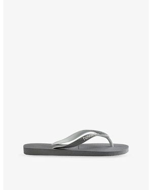 Havaianas Top Mix Rubber Flip Flops - Gray