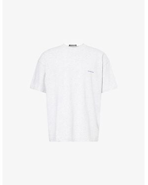 Cole Buxton Mini Logo Relaxed-Fit Cotton-Jersey T-Shirt - White