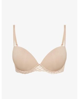 Simone Perele Subtile Spacer Plunge Bra - White