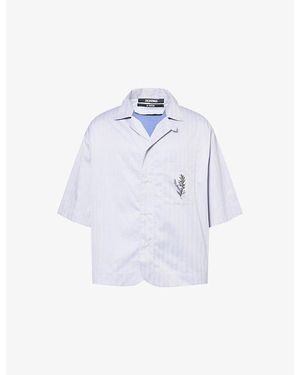 Jacquemus La Chemise Gardian Cotton Shirt - White