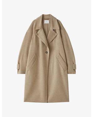 JOSEPH Franco Double-Face Wool And Cashmere-Blend Coat - Natural