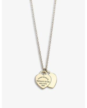 Tiffany & Co. Return To Tiffany 18Ct- Pendant Necklace - White