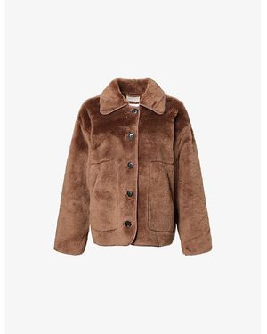 Citizens of Humanity Astrid Wool Jacket - Brown