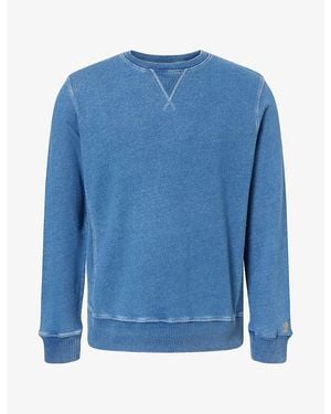 GANT Relaxed-Fit Cotton Sweatshirt - Blue