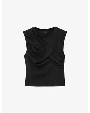AllSaints Nella Slim-Fit Jersey Tank Top - Black