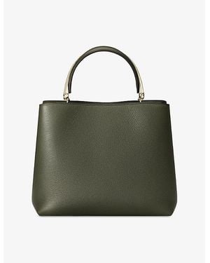 Cartier Panthère Double De Medium Leather Top-Handle Bag - Green