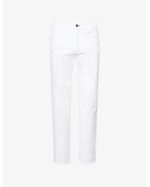 Rag & Bone Fit 2 Authentic Tapered-Leg Stretch-Denim Blend Jeans - White
