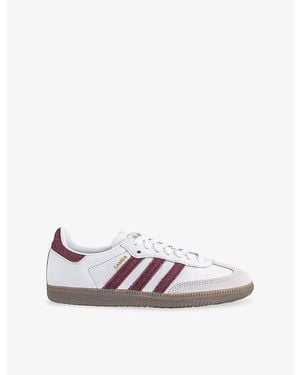 adidas Samba Og Leather Sneakers - White