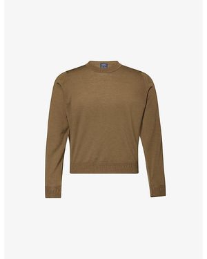 John Smedley X Bill Nighy Crew-Neck Merino Wool Jumper - Green
