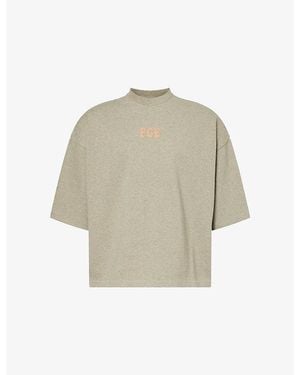 Fear Of God Merch Short-Sleeve Cotton T-Shirt - Natural