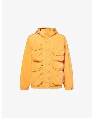 C.P. Company Chrome Patch-Pocket Waterproof Jacket - Yellow