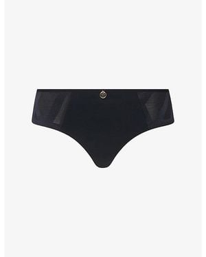 Chantelle Glaze Hipster Jersey Briefs - Black