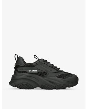 Steve Madden Possession Chunky Trainers - Black