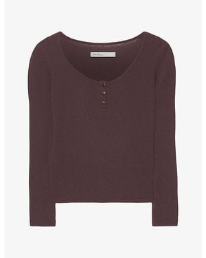 AllSaints Jules Scoop-Neck - Purple