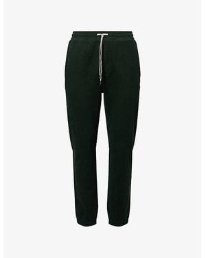 Vuori Seaside Cotton-Fleece Jogging Bottoms - Black