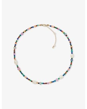 Astley Clarke Second Chance 18Ct And Gemstone Necklace - Metallic