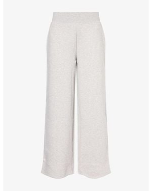 Lounge Underwear Straight-Leg Cotton-Blend Jogging Bottoms - White