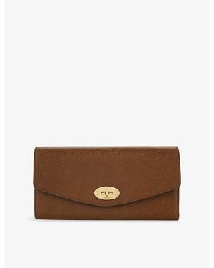 Mulberry Darley Leather Wallet - Brown