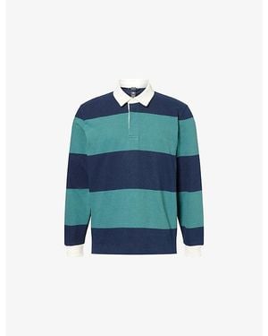 lululemon Long-Sleeve Cotton Rugby Shirt - Blue