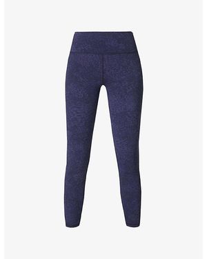 Sweaty Betty Ultimate Studio 7/8 Performance Leggings - Blue