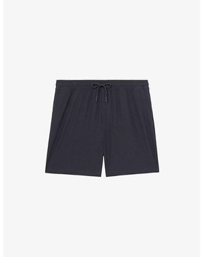Reiss Cliff Drawstring Swim Shorts - Blue