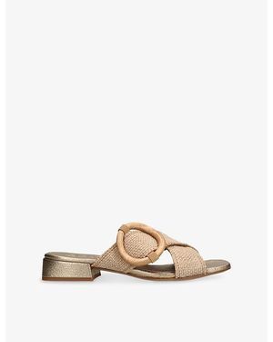 Pedro Garcia Edem Jute Sandals - Natural