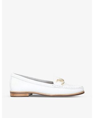 Carvela Kurt Geiger Click Leather Loafers - White