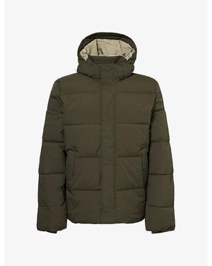 Les Deux Quilted Shell Puffer Jacket - Green