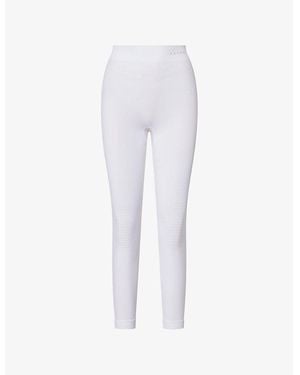 FALKE Maximum Warm Compression Leggings - White