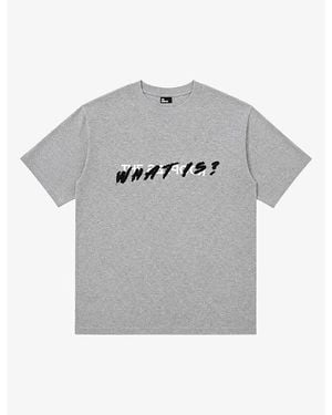 The Kooples Logo-Print Short-Sleeve Cotton T-Shirt - Grey
