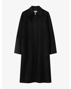 JOSEPH Dona Double-Faced Wool And Cashmere Coat - Black