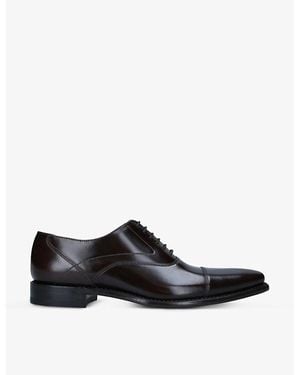 Loake Sharp Leather Oxford Shoes - Black