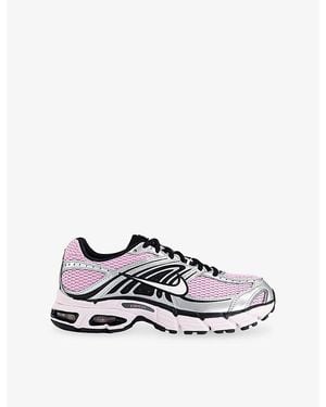 Nike Air Max Moto 2K Mesh And Faux-Leather Trainers - White