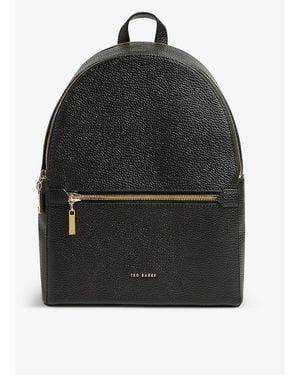 Ted Baker Coorra Pebbled Leather Backpack - Black