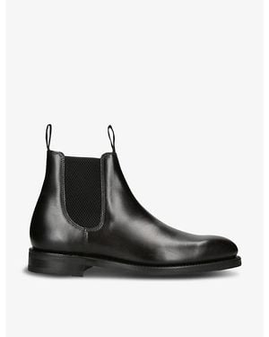 Loake Emsworth Leather Chelsea Boots - Black