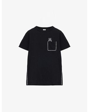 Loewe T-Shirt And Polo Shirt - Black