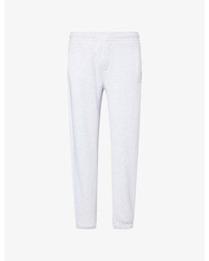 Arne Drawstring Relaxed-Fit Cotton-Blend Jogging Bottoms - White