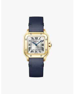 Cartier Santos De Small Model Watch - Blue