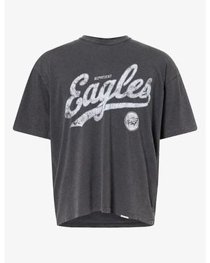 Represent X Nfl Philadelphia Eagles Jersey T-Shirt - Black
