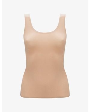 Chantelle Soft Stretch One-Size Invisible Vest Top - White