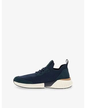 BOGGI Endurance Technical Knitted Trainers - Blue