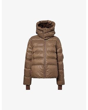 MY Sunday Ski Apricity Nylon Ski Jacket - Brown