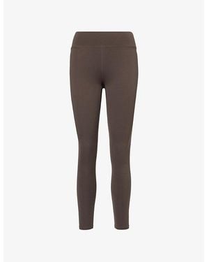 WE Are Tala Dayflex Wrap High-Waisted Flared Yoga Legging - Brown
