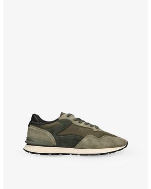 HOFF City Suede And Shell Sneakers - Green
