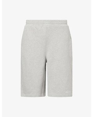 Daily Paper Marl Relaxed Dias Cotton-Blend Jersey Shorts - Grey
