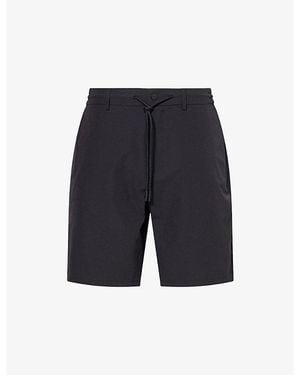 Arne Technical Stretch-Woven Chino Shorts - Blue