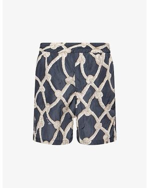 Burberry Knot Nylon Shorts - Multicolor