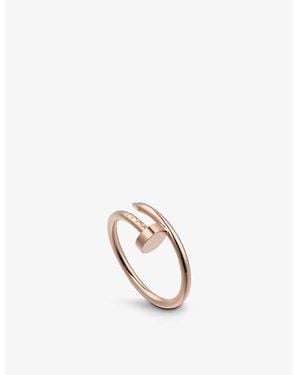 Cartier Juste Un Clou Small 18Ct Rose- Ring - Metallic