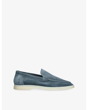 Aurélien Yacht Suede Loafers - Blue